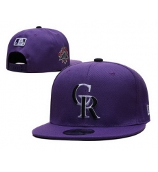 Colorado Rockies MLB Snapback Cap 001