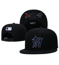 Miami Marlins Snapback Cap 24E07