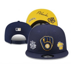 Milwaukee Brewers MLB Snapback Cap 002