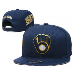 Milwaukee Brewers Snapback Cap 002