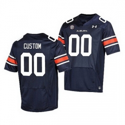 Auburn Tigers Custom Navy Premier Men'S Jersey