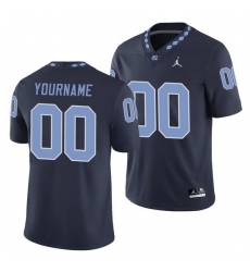 North Carolina Tar Heels Custom Navy College Football Men'S Jersey