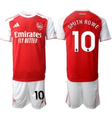 Men Arsenal 2026 Soccer Jerseys Red White #10 SMITH ROWE Men Arsenal 2026 Soccer Jerseys Red White #10 SMITH ROWE