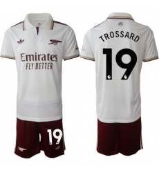 Men Arsenal 2026 Soccer Jerseys White #19 TROSSARD Men Arsenal 2026 Soccer Jerseys White #19 TROSSARD