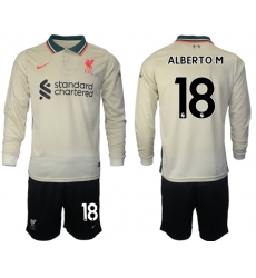 Men Liverpool Long Sleeve Soccer Jerseys 504