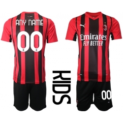 Kids AC Milan Soccer Jerseys 010 Customized