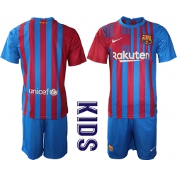 Kids Barcelona Soccer Jerseys 079