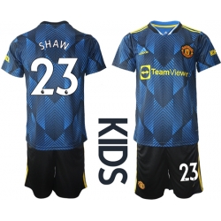 Kids Manchester United Soccer Jerseys 022