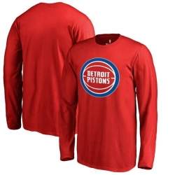 Detroit Pistons Men Long T Shirt 003