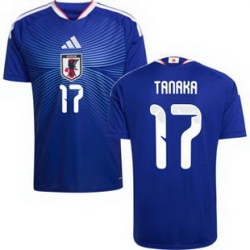 Men 17 Japan Ao Tanaka Away Replica Jersey  1