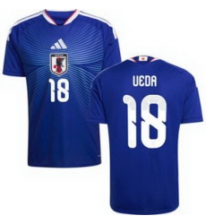 Men 18 Japan Ayase Ueda Away Replica Jersey  1