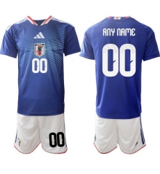 Men Japan 2026 Soccer Jerseys Blue #00 CUSTOM Men Japan 2026 Soccer Jerseys Blue #00 CUSTOM