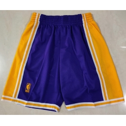 Los Angeles Lakers Purple Gold Shorts Los Angeles Lakers Purple Gold Shorts