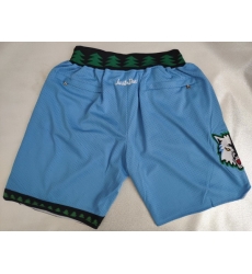 Minnesota Timberwolves Basketball Shorts 010