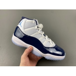 Air Jordan 11 Men Shoes Midnight Nav 378037 123