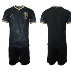 Brazil Black Soccer Jersey