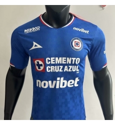 Men Cruz Azul Blue Soccer Jersey