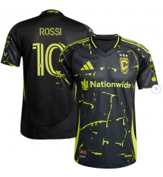Men's Columbus Crew Diego Rossi adidas Black 2025 The Goosebumps Kit Authentic Player Jersey Men's Columbus Crew Diego Rossi adidas Black 2025 The Goosebumps Kit Authentic Player Jersey