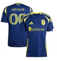 Mens Nashville SC adidas Navy 2025 The Heart of Nashville Kit Replica Custom Jersey Mens Nashville SC adidas Navy 2025 The Heart of Nashville Kit Replica Custom Jersey