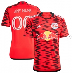 Men New York Red Bulls adidas Red 2024 Legacy Replica Custom Jersey