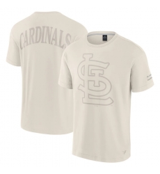 Men Fanatics Cream St Louis Cardinals Elements Iconic T Shirt