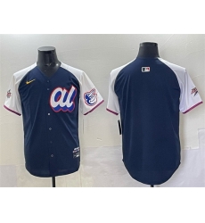 Men American League Baltimore Orioles Blank Navy Alternate 2025 All Star Edition Limited Stitched Baseball Jersey