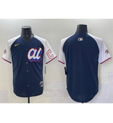 Men American League Cleveland Guardians Blank Navy Alternate 2025 All Star Edition Limited Stitched Baseball Jersey Men American League Cleveland Guardians Blank Navy Alternate 2025 All Star Edition Limited Stitched Baseball Jersey