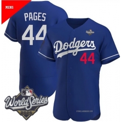Men Los Angeles Dodgers 44 Andy Pages 2025 World Series Cool Base Stitched Baseball Jersey Blue Men Los Angeles Dodgers 44 Andy Pages 2025 World Series Cool Base Stitched Baseball Jersey Blue