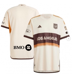 Mens LAFC adidas Tan 2024 Archive Authentic Jersey Mens LAFC adidas Tan 2024 Archive Authentic Jersey