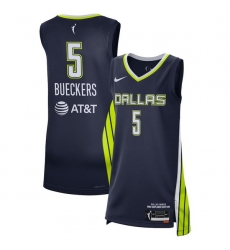 Women Nike Paige Bueckers Navy Dallas Wings 2025 WNBA Draft Explorer Edition Victory Player Jersey