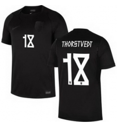 Women 18 Norway Kristian Thorstvedt Home Stadium Replica 2 Women 18 Norway Kristian Thorstvedt Home Stadium Replica 2