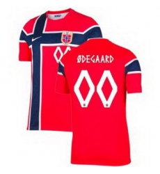 Youth 00 Norway Custom 2026 Home Stadium Replica Jersey   1