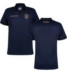 Youth 0 Ecuador Blank Away Replica Jersey   2