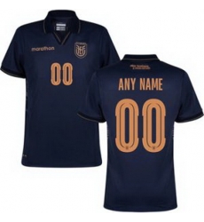 Youth 00 Ecuador Custom Away Replica Jersey   2