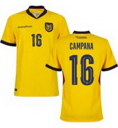 Youth 16 Ecuador Leonardo Campana Away Replica Jersey   1