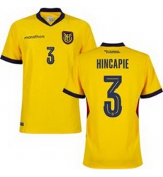 Youth 3 Ecuador Piero Hincapie Away Replica Jersey   1