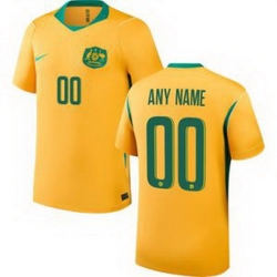 Men 00 Australia Custom Replica Jersey World Cup  1