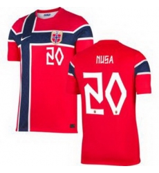 Men 20 Norway Antonio Nusa Home Stadium Replica   1