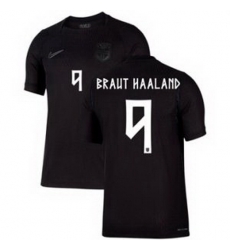 Men 9 Norway Erling Haaland 2026 Home Stadium Replica Jersey   2