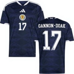 Men 17 Scotland Ben Gannon Doak 2026 Home Replica Jersey 1