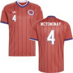 Men 4 Scotland Scott McTominay 2026 Home Replica Jersey 3