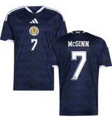 Men 7 Scotland John McGinn 2026 Home Replica Jersey 1 Men 7 Scotland John McGinn 2026 Home Replica Jersey 1